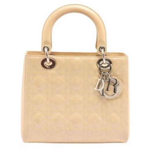 Tweedehands handtas Dior Vintage , Beige , Dames