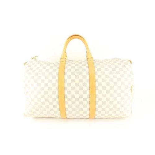 Tweedehands weekendtas Louis Vuitton Vintage , Beige , Dames