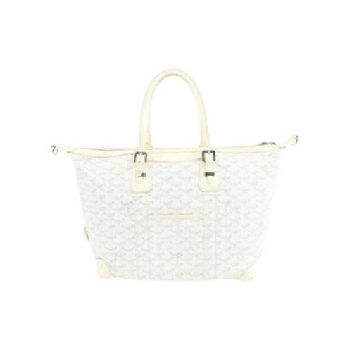 Vintage Ingebouwde Reistas Goyard Vintage , White , Dames