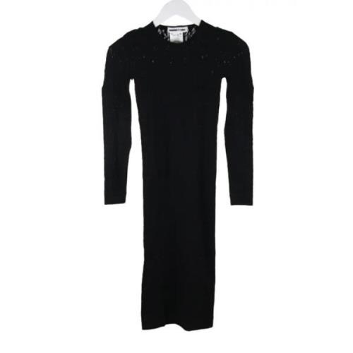 Pre-owned Polyester dresses Alexander McQueen Pre-owned , Black , Dame...