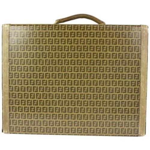 Tweedehands tas Fendi Vintage , Beige , Dames