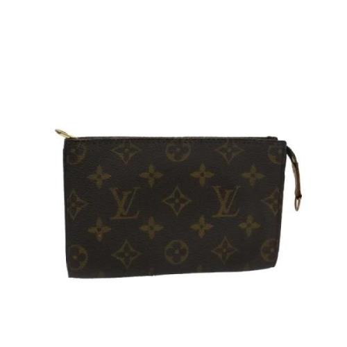 Pre-owned Canvas wallets Louis Vuitton Vintage , Black , Dames