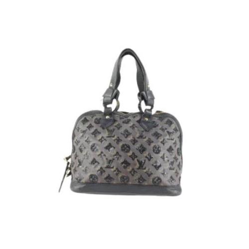 Tweedehands handtas Louis Vuitton Vintage , Black , Dames