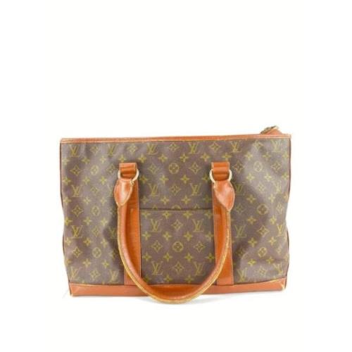 Tweedehands Handtas Louis Vuitton Vintage , Brown , Dames