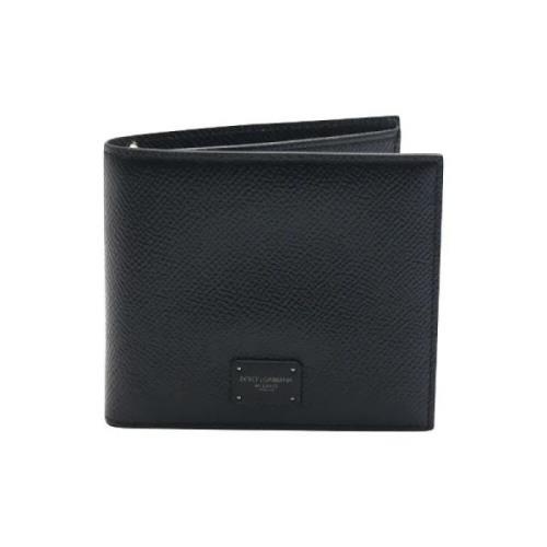Pre-owned Leather wallets Dolce & Gabbana Pre-owned , Black , Unisex