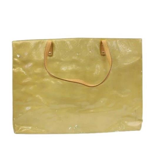 Tweedehands schoudertas Louis Vuitton Vintage , Yellow , Dames