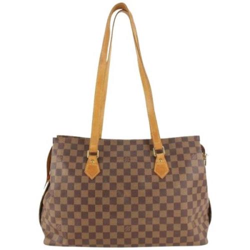 Canvas Vintage Tassen As1926 Frankrijk Louis Vuitton Vintage , Brown ,...