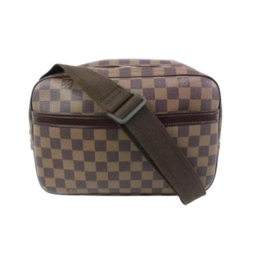 Vintage Schoudertas Louis Vuitton Vintage , Brown , Dames