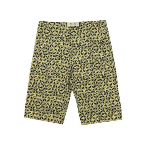 Pre-owned Linen bottoms Marni Pre-owned , Yellow , Dames