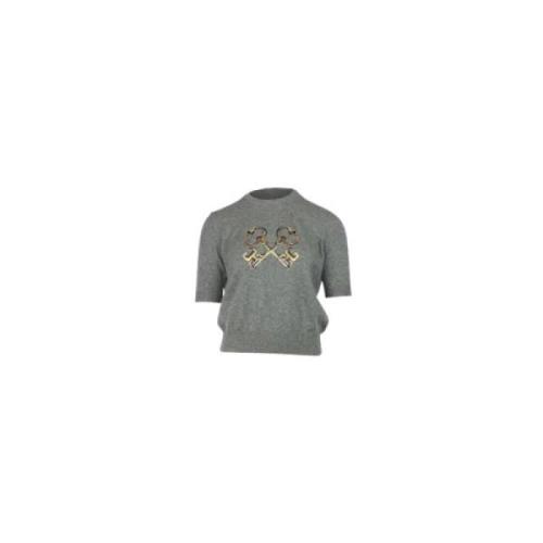 Pre-owned Wool tops Dolce & Gabbana Pre-owned , Gray , Dames