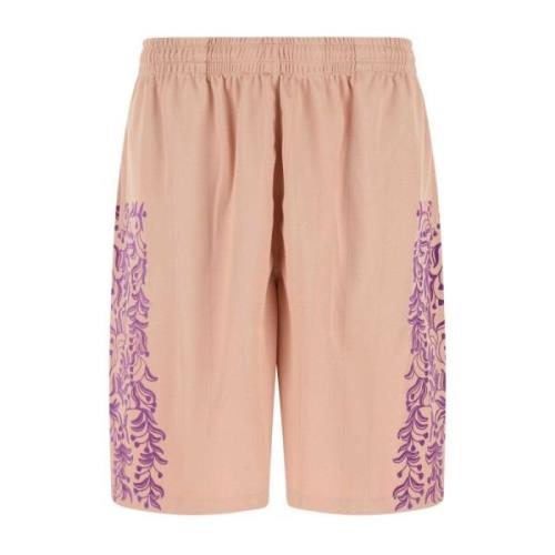 Poederroze Bermuda Shorts Bluemarble , Pink , Heren
