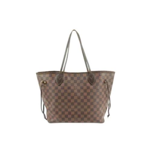 Vintage Boodschappentas Louis Vuitton Vintage , Brown , Dames