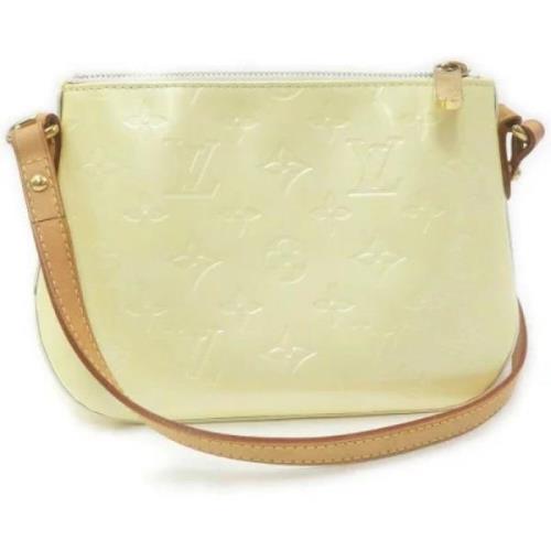 Tweedehands schoudertas Louis Vuitton Vintage , Beige , Dames