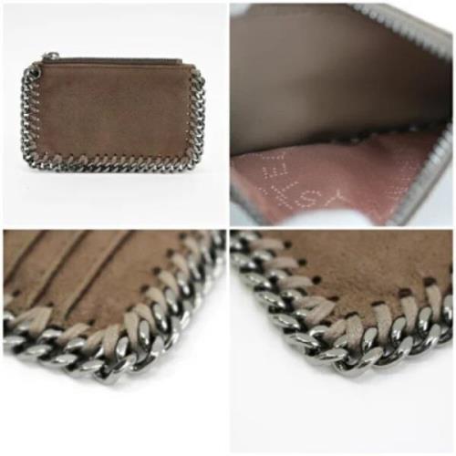 Pre-owned Leather wallets Stella McCartney Pre-owned , Brown , Dames