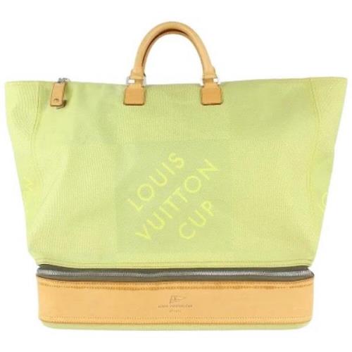 Tweedehands handtas Louis Vuitton Vintage , Green , Dames