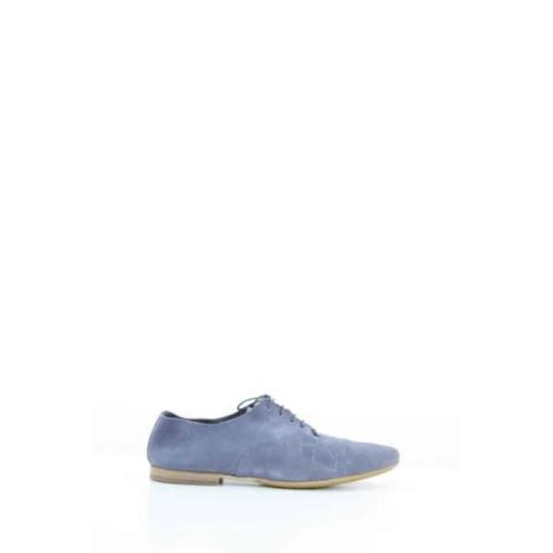 Tweedehands Blauwe Dior Platte Schoenen van Leer Dior Vintage , Blue ,...