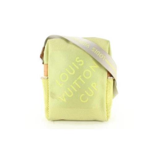 Tweedehands schoudertas Louis Vuitton Vintage , Yellow , Dames