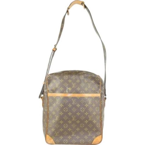 Tweedehands Schoudertas Louis Vuitton Vintage , Brown , Dames