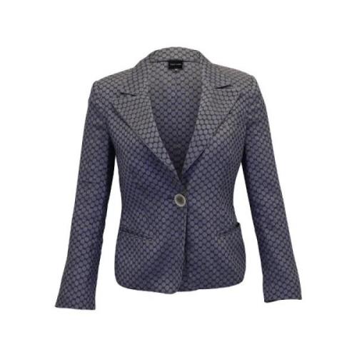 Pre-owned Jackets Armani Pre-owned , Blue , Dames