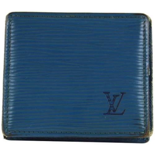 Tweedehands portemonnees Louis Vuitton Vintage , Blue , Heren