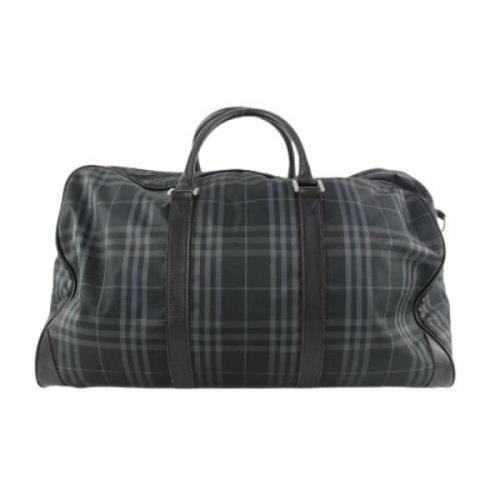 Tweedehands weekendtas Burberry Vintage , Gray , Dames