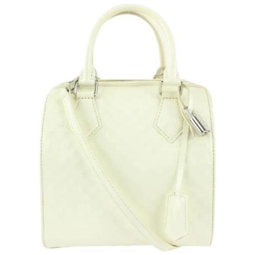 Tweedehands handtas Louis Vuitton Vintage , White , Dames