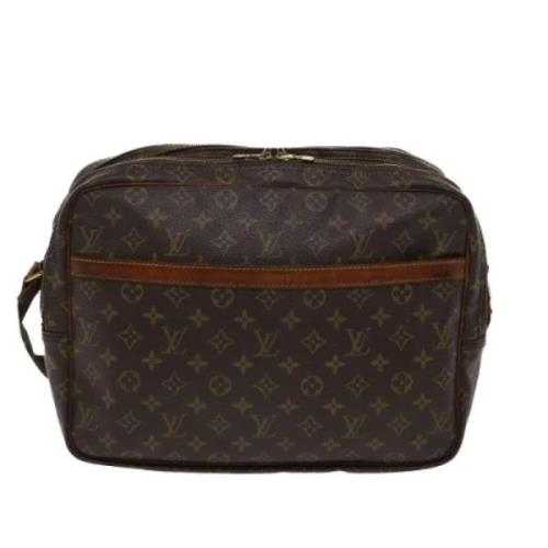 Pre-owned Canvas louis-vuitton-bags Louis Vuitton Vintage , Brown , Da...