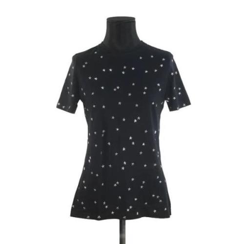 Pre-owned Cotton tops Mugler Pre-owned , Black , Dames