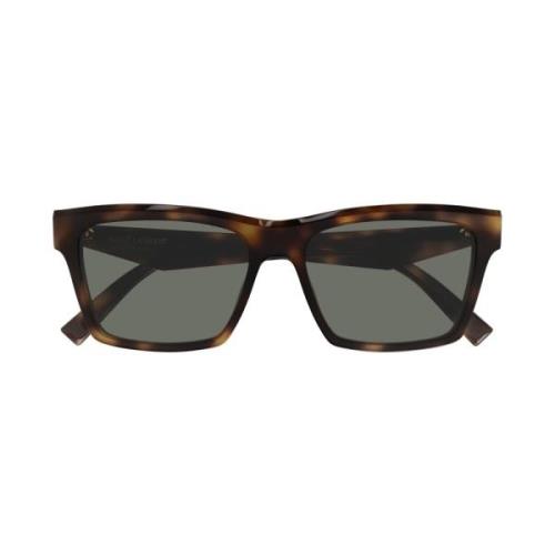 Luxe bruine zonnebril Saint Laurent , Brown , Dames