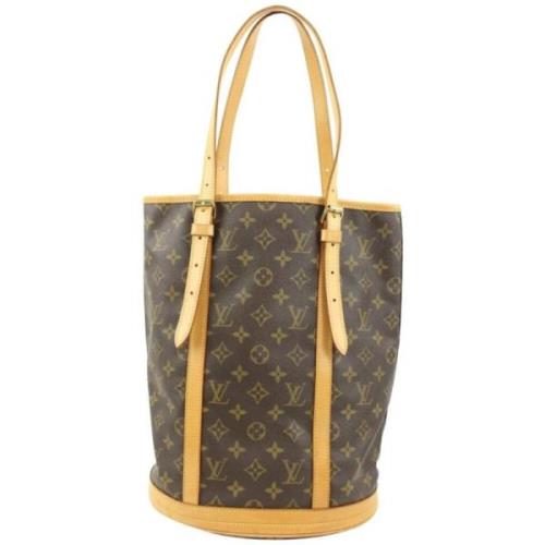 Vintage Schoudertas Fl0065 Frankrijk Louis Vuitton Vintage , Brown , D...