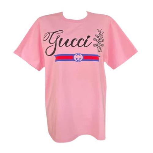 Pre-owned Fabric tops Gucci Vintage , Pink , Dames