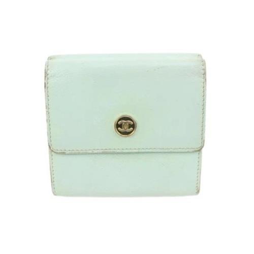 Tweedehands Portemonnees Chanel Vintage , Blue , Dames