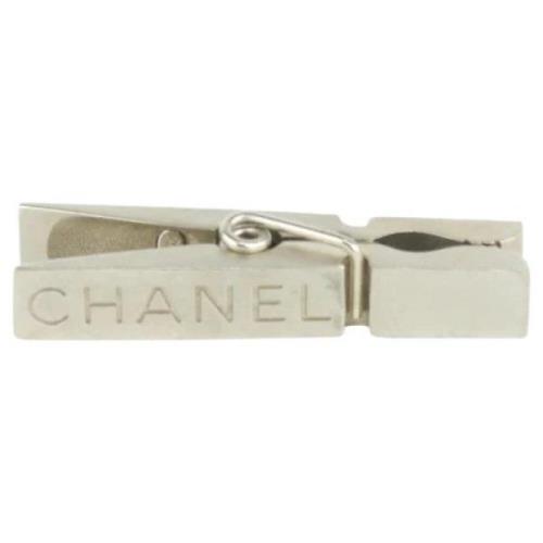 Tweedehands Metalen Sieraden - Frankrijk 98A Chanel Vintage , Gray , D...