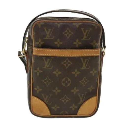 Pre-owned Canvas louis-vuitton-bags Louis Vuitton Vintage , Brown , Da...