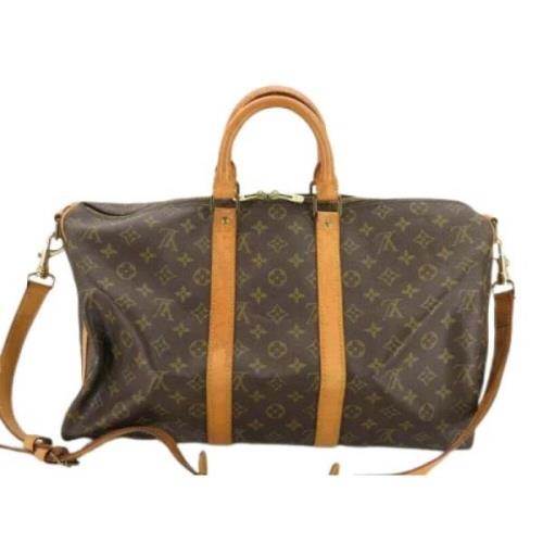 Vintage Weekendtas Louis Vuitton Vintage , Brown , Dames