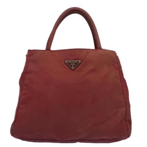 Pre-owned Fabric prada-bags Prada Vintage , Red , Dames