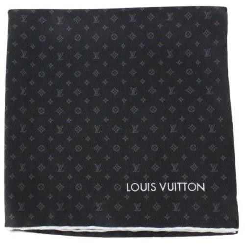 Gebruikte sjaal Louis Vuitton Vintage , Black , Dames