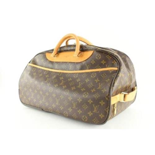 Tweedehands Canvas LV Tassen Louis Vuitton Vintage , Brown , Dames