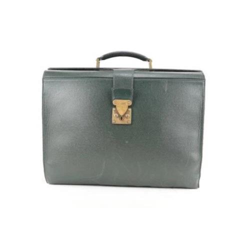 Tweedehands handtas Louis Vuitton Vintage , Green , Dames