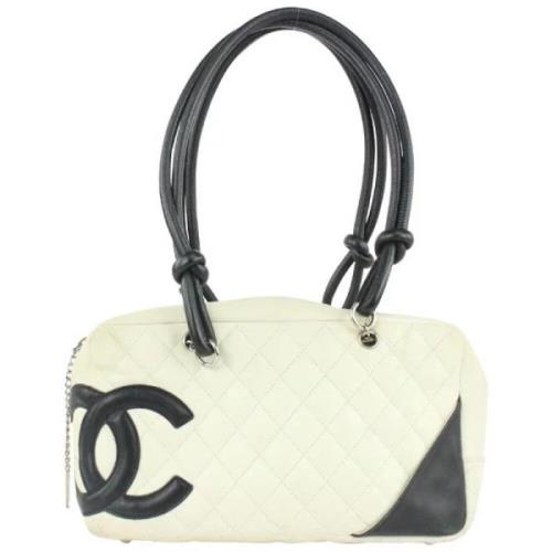 Gebruikte Handtas, DatoCode/Serienummer: 9690422 Chanel Vintage , Whit...