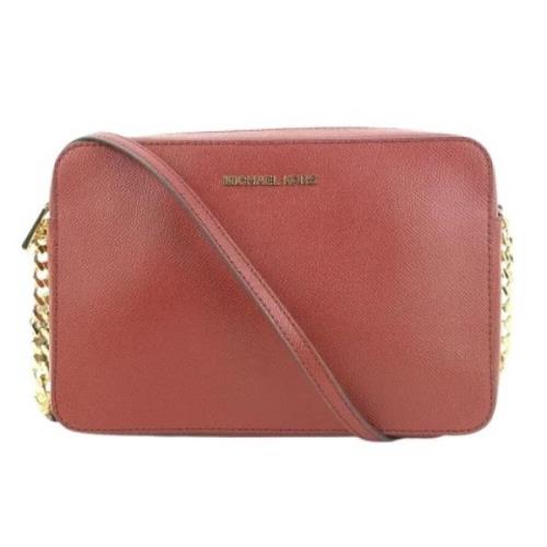 Preated canvas schouderzakken Michael Kors Pre-owned , Red , Dames