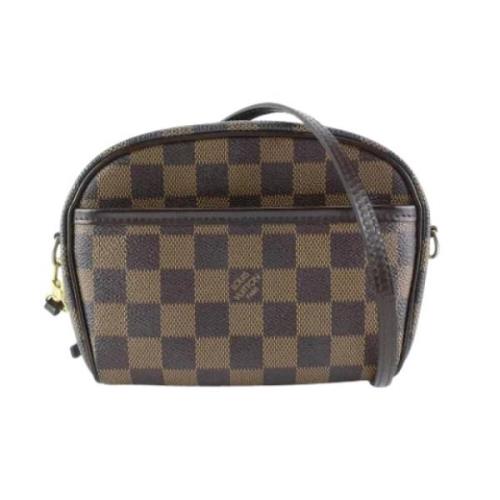 Vintage Leren Tassen Vi0094 Frankrijk Louis Vuitton Vintage , Brown , ...