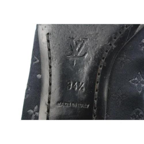 Pre-owned Platte schoenen Louis Vuitton Vintage , Black , Dames