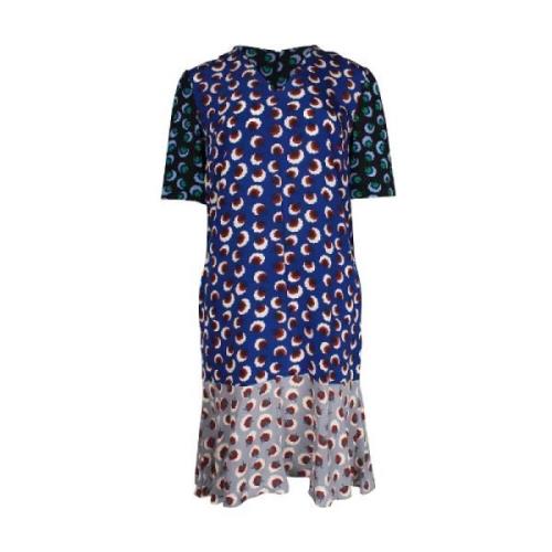 Pre-owned Silk dresses Stella McCartney Pre-owned , Blue , Dames