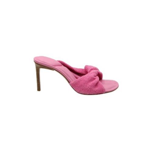 Pre-owned Sandalen Jacquemus Pre-owned , Pink , Dames