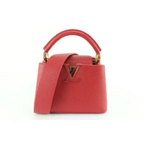 Tweedehands handtas Louis Vuitton Vintage , Red , Dames