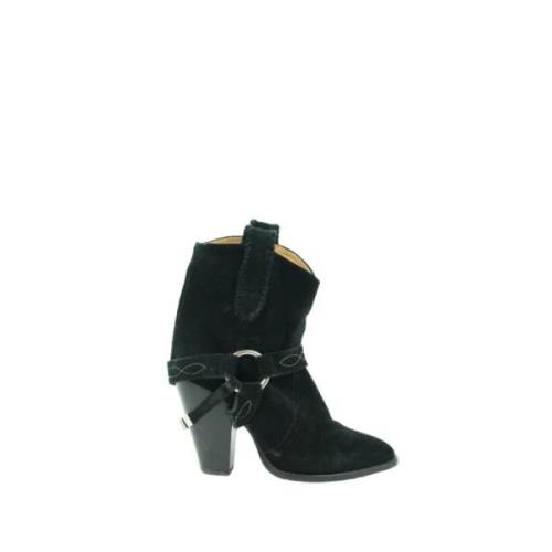 Pre-owned Laarzen Isabel Marant Pre-owned , Black , Dames