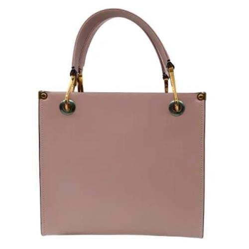 Lichtroze Leren Schoudertas Marni Pre-owned , Pink , Dames