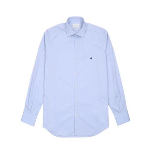 Formal Shirts Brooksfield , Blue , Heren