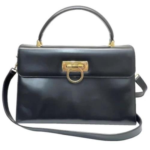 Pre-owned Fabric handbags Salvatore Ferragamo Pre-owned , Black , Unis...